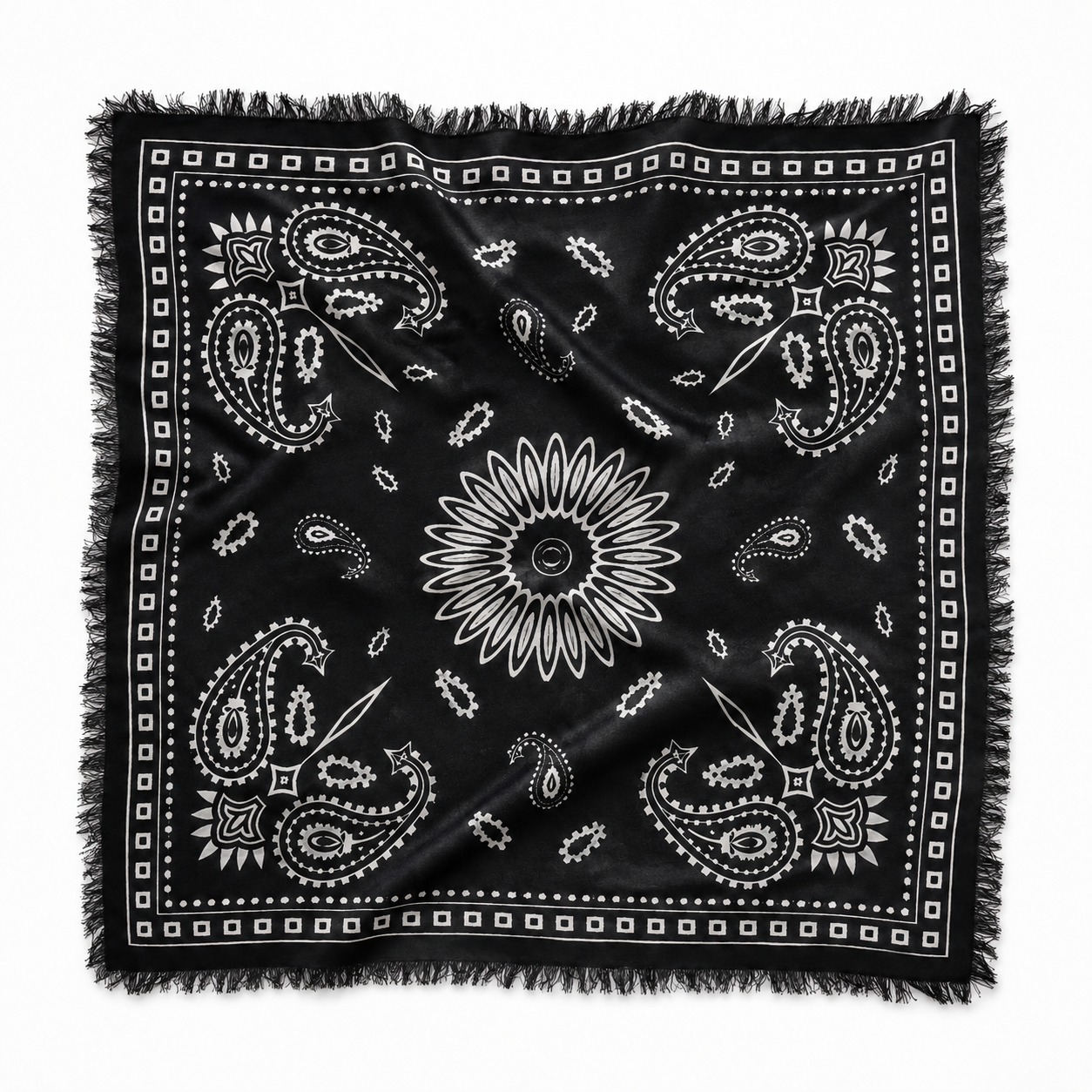 Jersey Bandana big black-natural 30530/8241