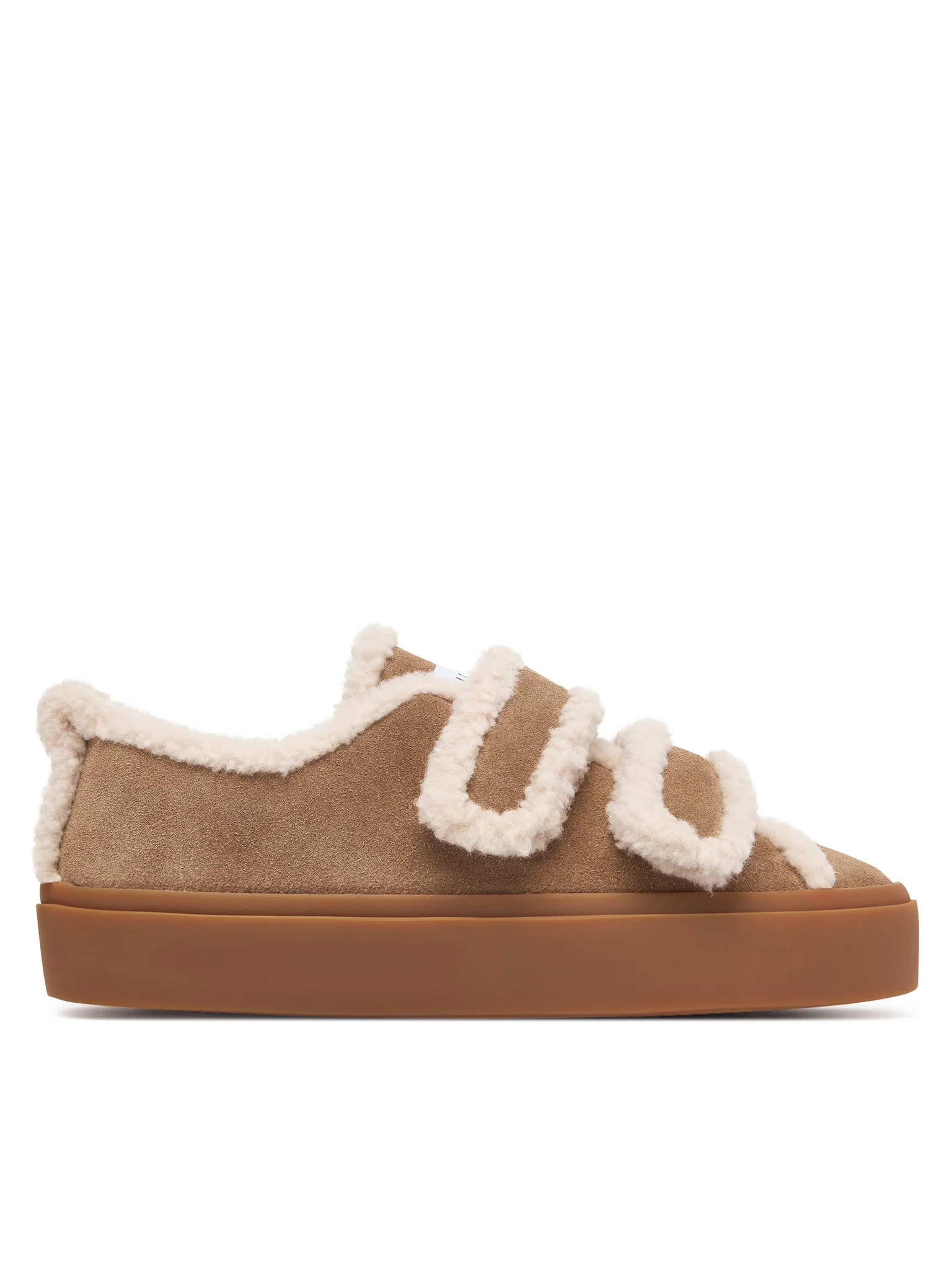 Shearling*b Sneaker Low Velcro
